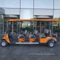 Chinese Manufacturer off Road 8 Seats Electric Golf Buggy for Tourist with Ce Certification